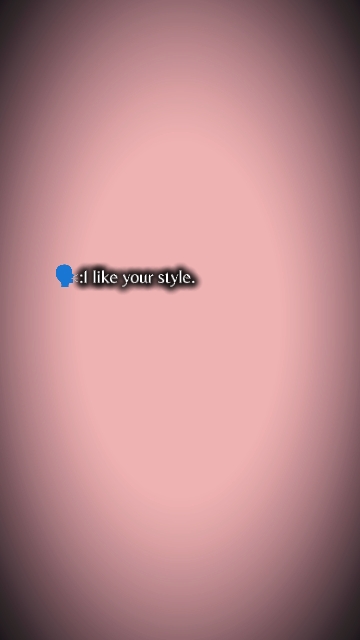 J'aime ton style 