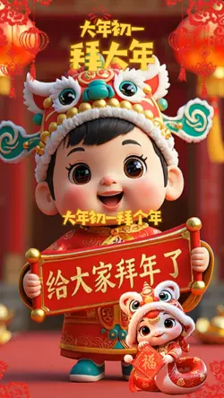 大年初一拜大年