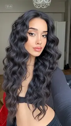 wavy hairstyle 