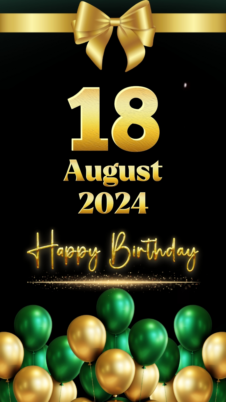 Aniversário 18 de agosto