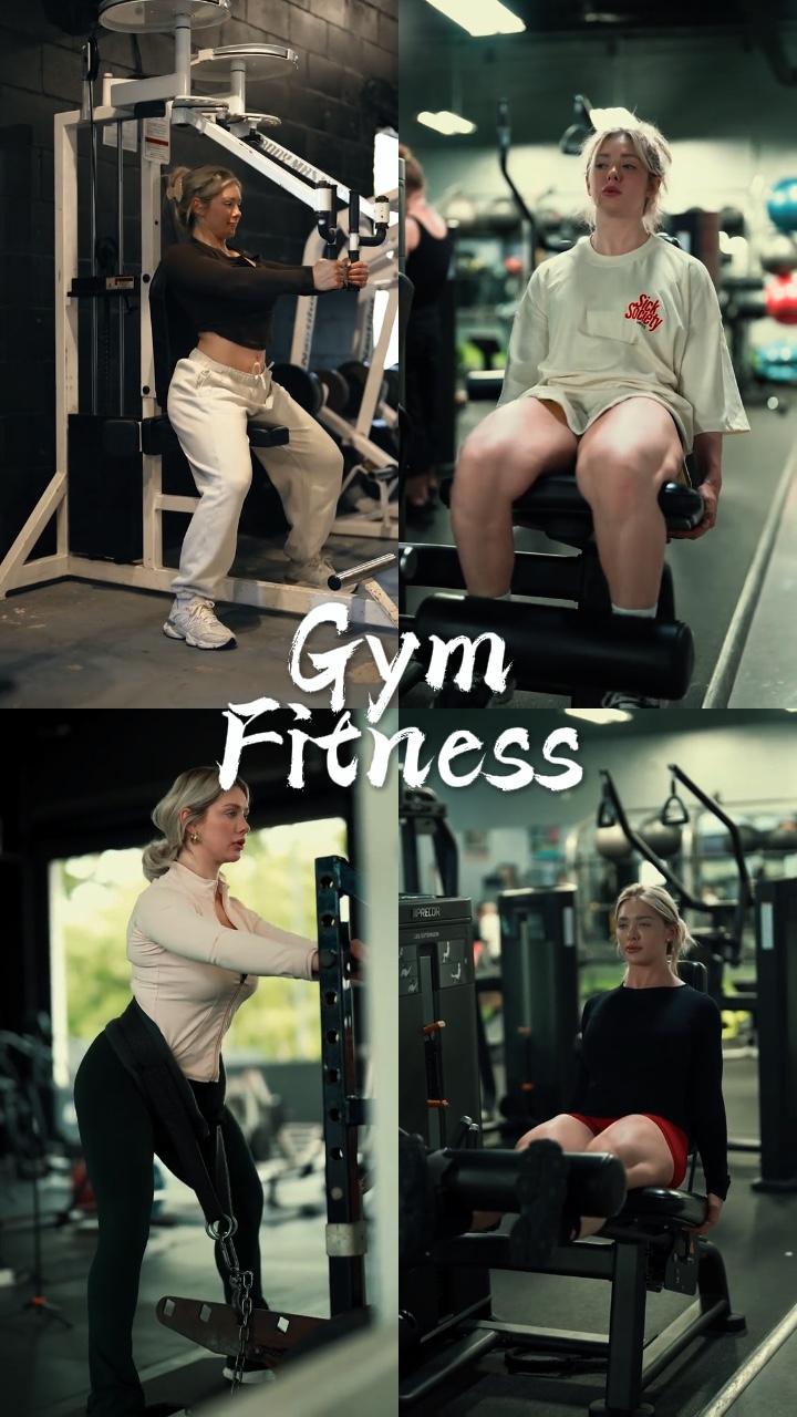 Gym fitness 4 videos