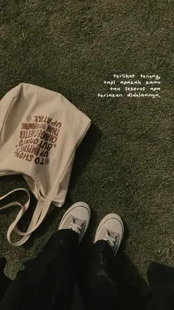 terlihat tenang tapi
