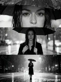 Black umbrella AI