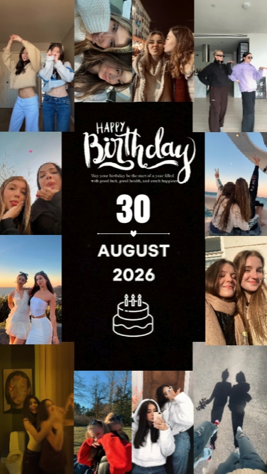 Hbd bestie 30 Aug 