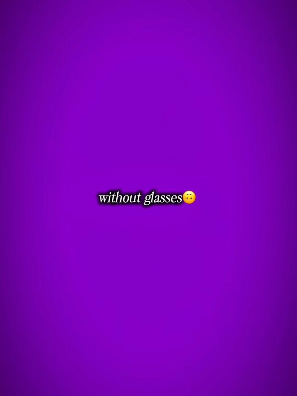 Sans lunettes 