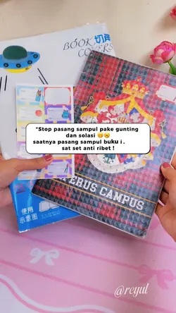 sampul buku PVC