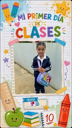 Mi primer día 🏫🖍️