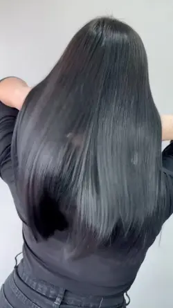 câmera lenta cabelo 
