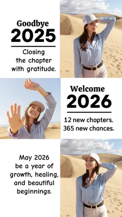 BYE 2025, HELLO 2026