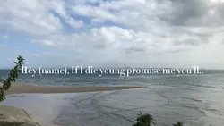 If I die youngβ¦
