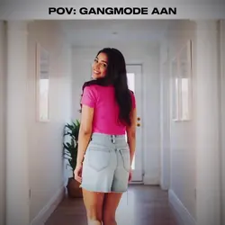 Van donker naar spotlight — gang dance transition