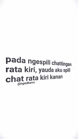 SPIL CHAT RATA KIRI