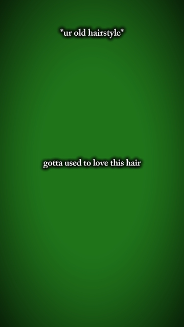 old hair style 