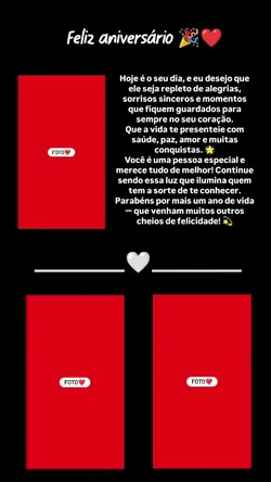 Feliz aniversário 