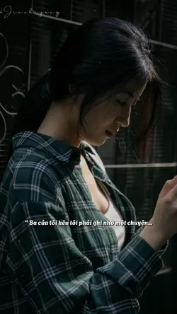 Từ nhỏ ba của tôi