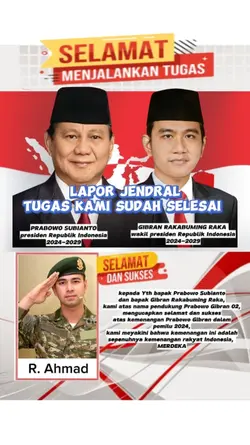 lapor jndral Prabowo