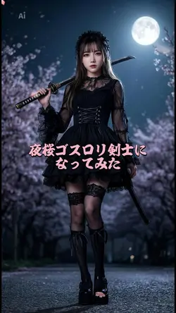 夜桜ゴスロリ剣士 AI