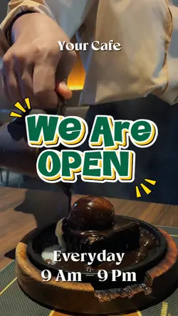 We are Open