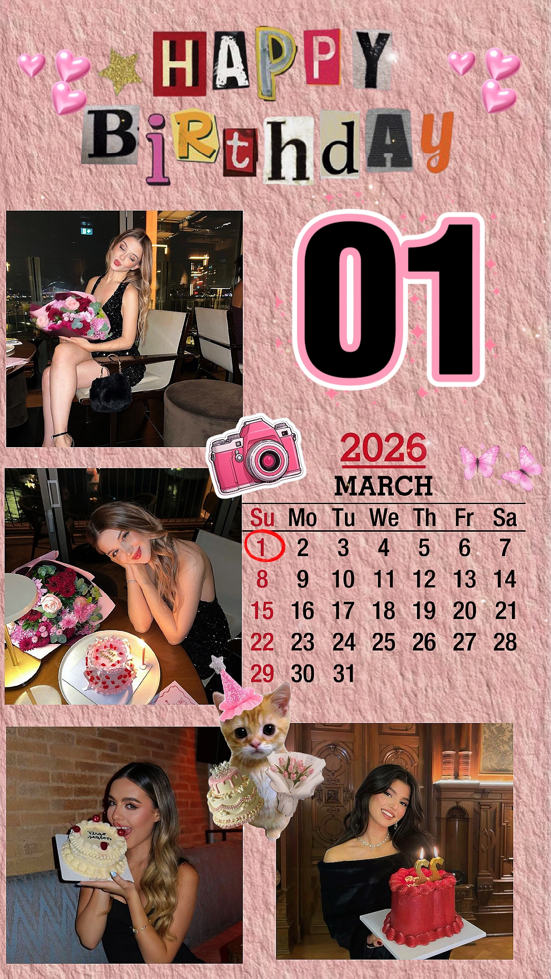 Birthday 01 March