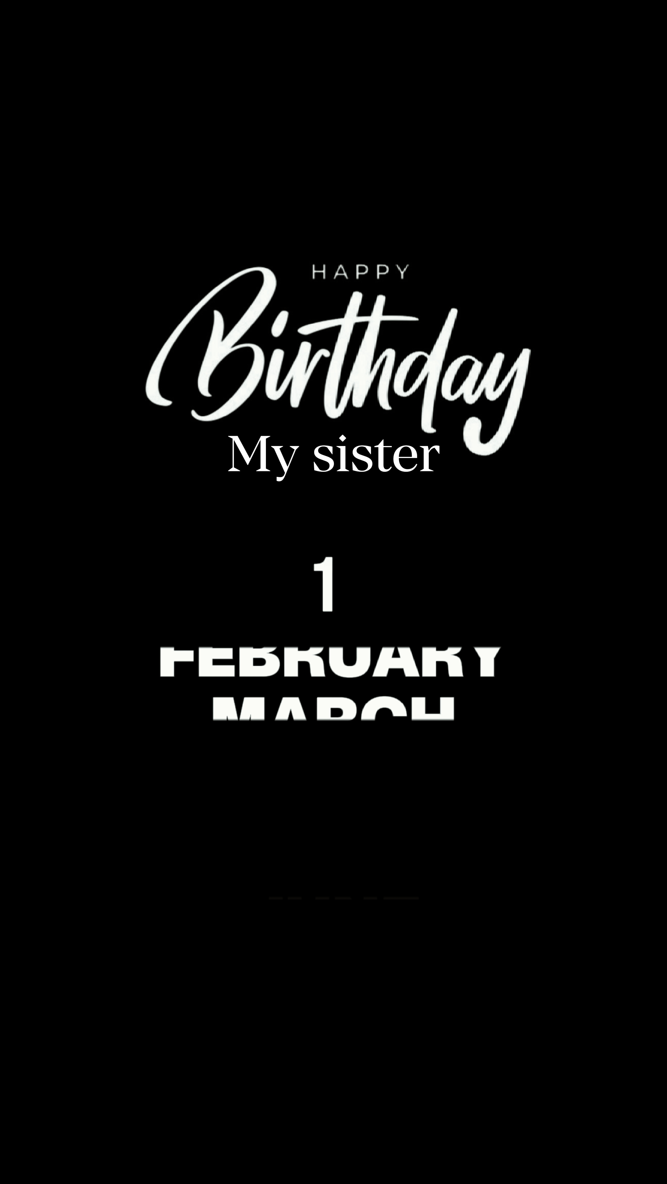 BDAY SISTER 11 SEP