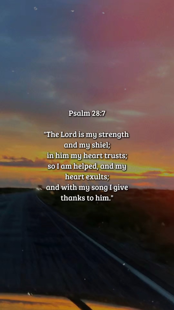 Mazmur 28: 7