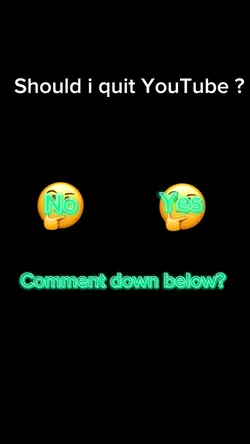 Should i quit  yt 