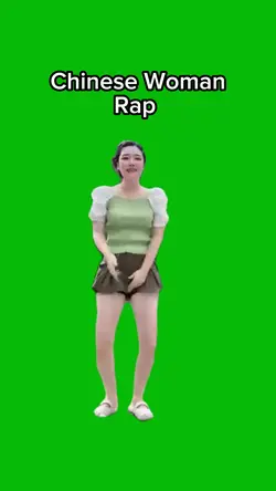 Chinese Woman Rap 