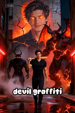 ai devil graffiti