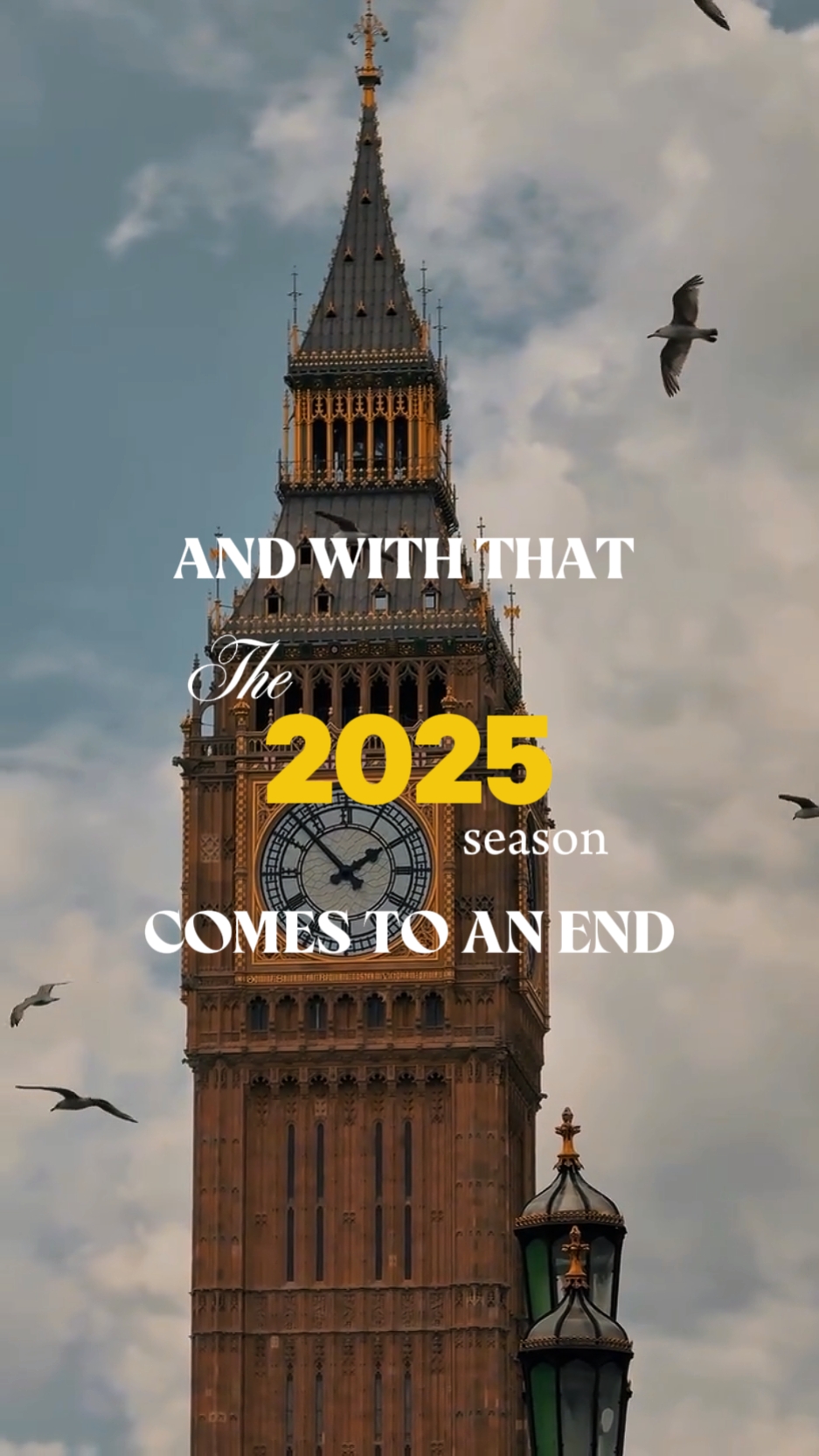 La temporada 2025 