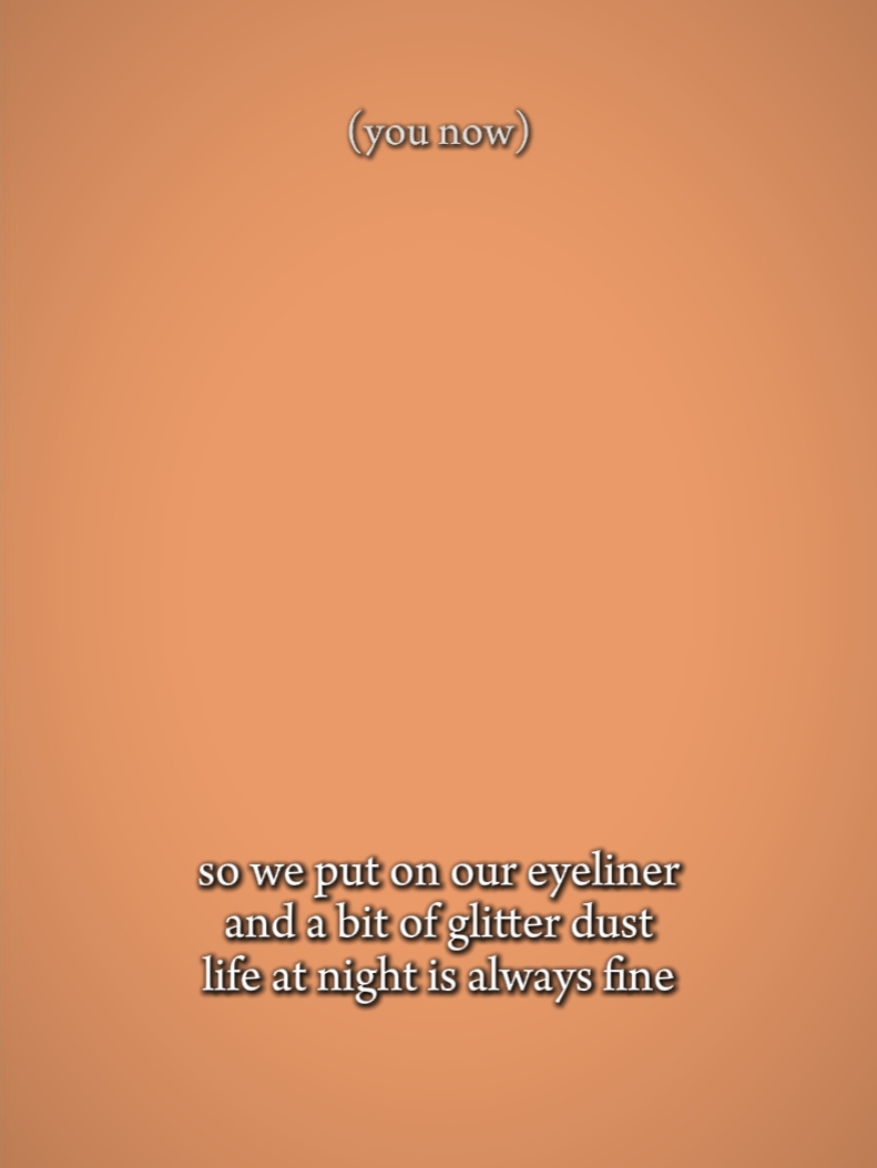 alors nous mettons un eye-liner 