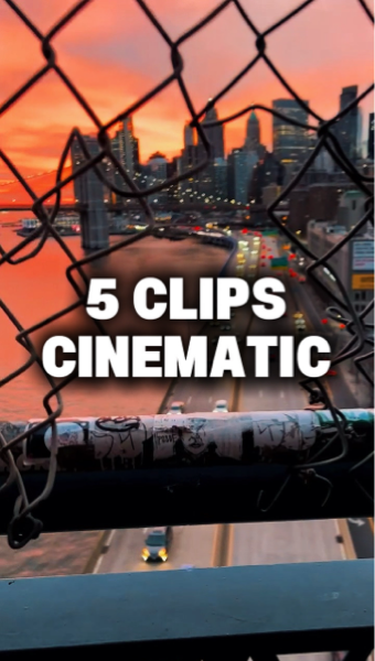 5 Clips Cinématique 