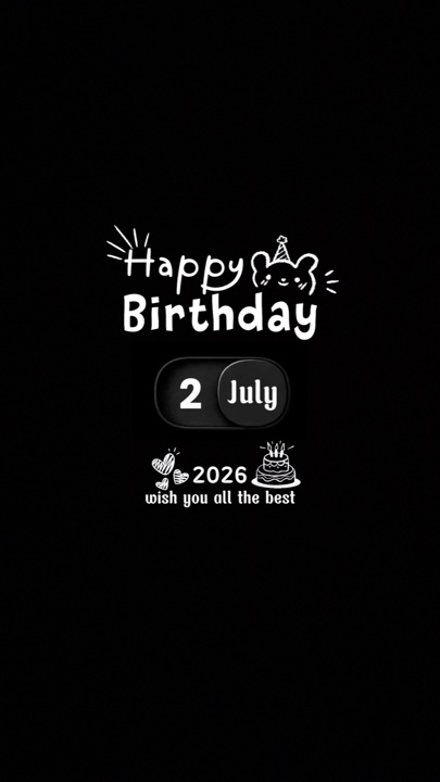 Happy birthday 