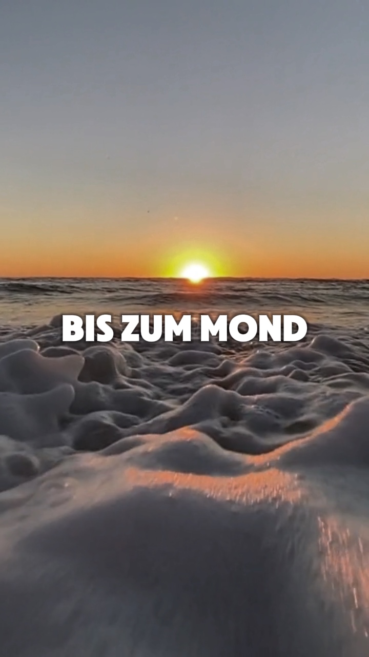 Bis zum Mond 🎶 