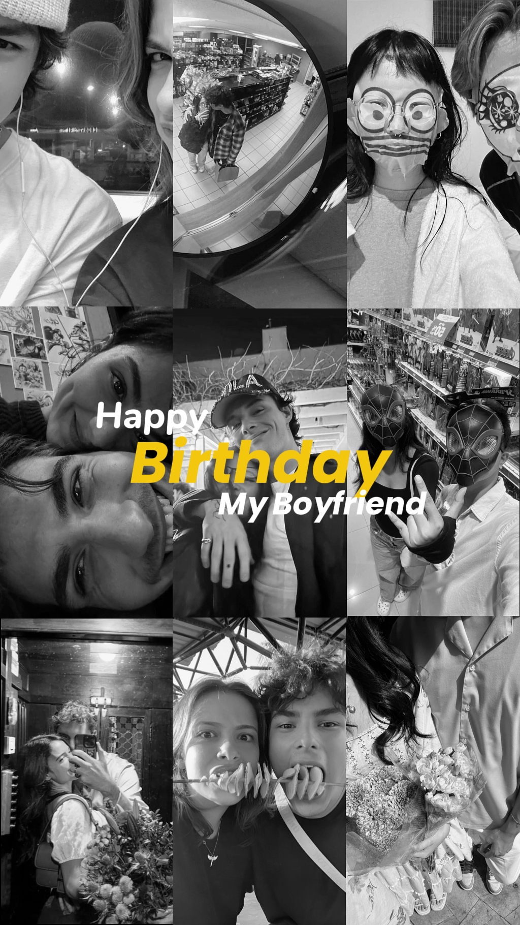 Joyeux anniversaire mon copain
