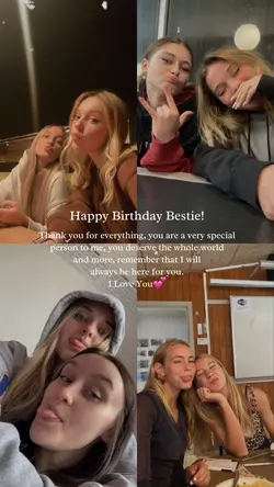 happy bday bestie