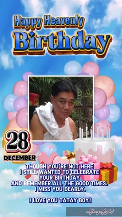 Happy Heavenly Bday