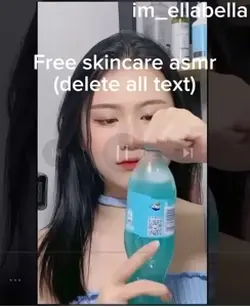 Skincare asmr