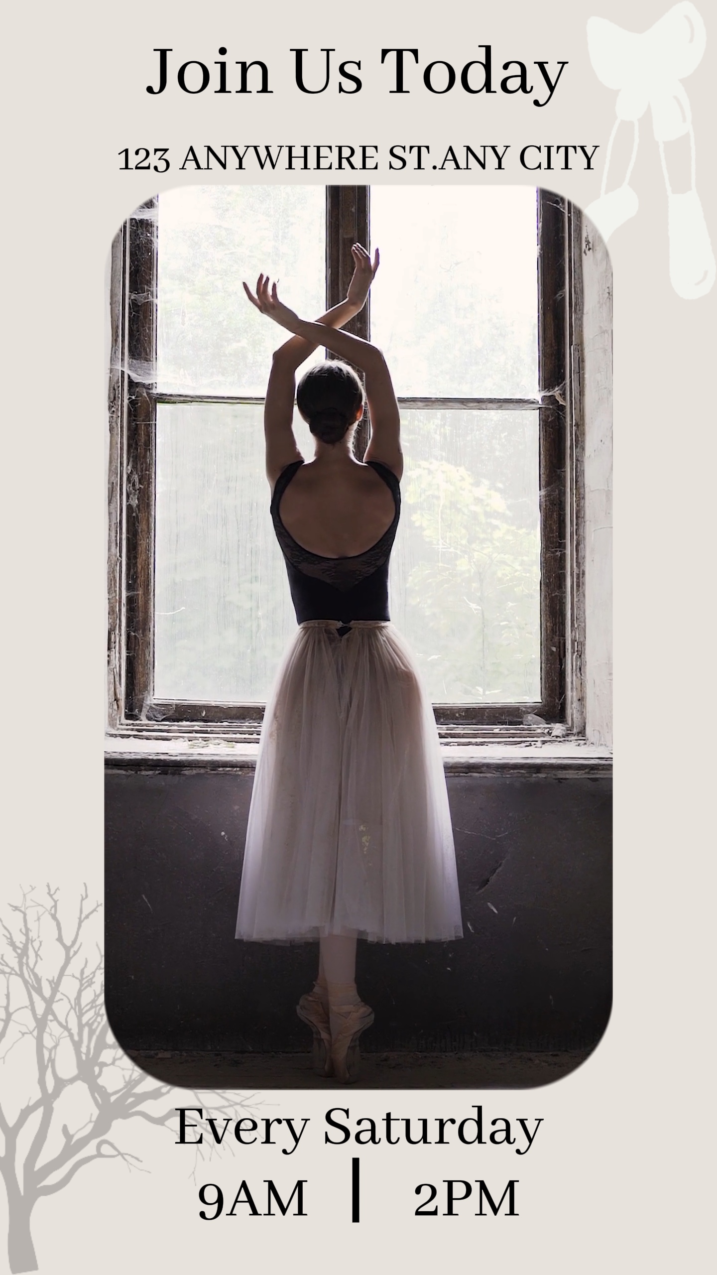Elegant and fashionable style video advertising, suitable for the ballet industr
