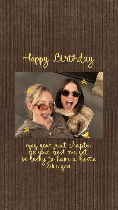 HBD melhor amigo 4ever