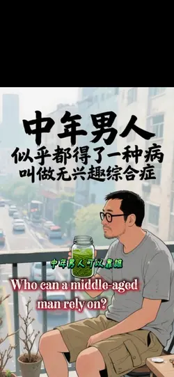 中年男子的焦慮