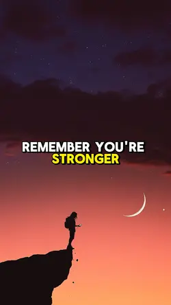 You’re stronger