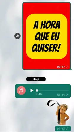 A hora que eu quiser