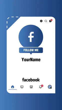 Facebook Follow me 