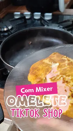 OMELETE COM MIXER