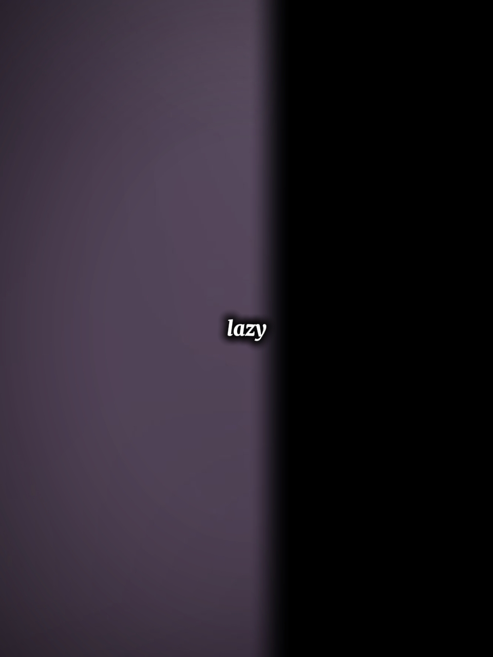 lazy confession 