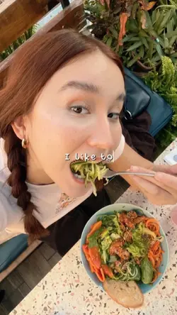 i like to eat 