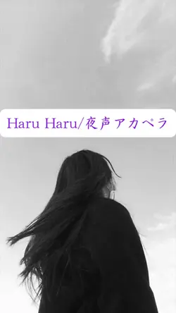 #Haru Haru#夜声アカペラ