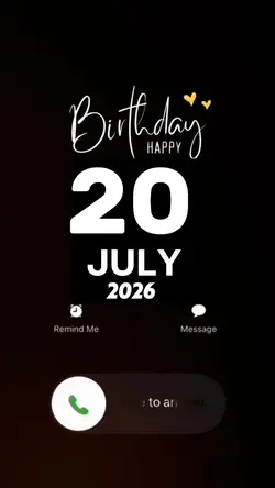 Hbd 20 July 2026