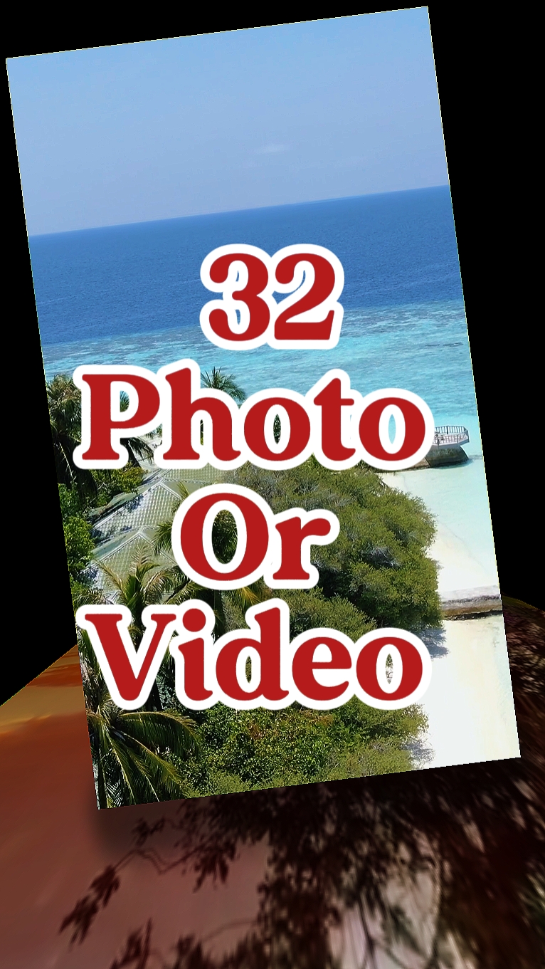 32 vídeo ou foto