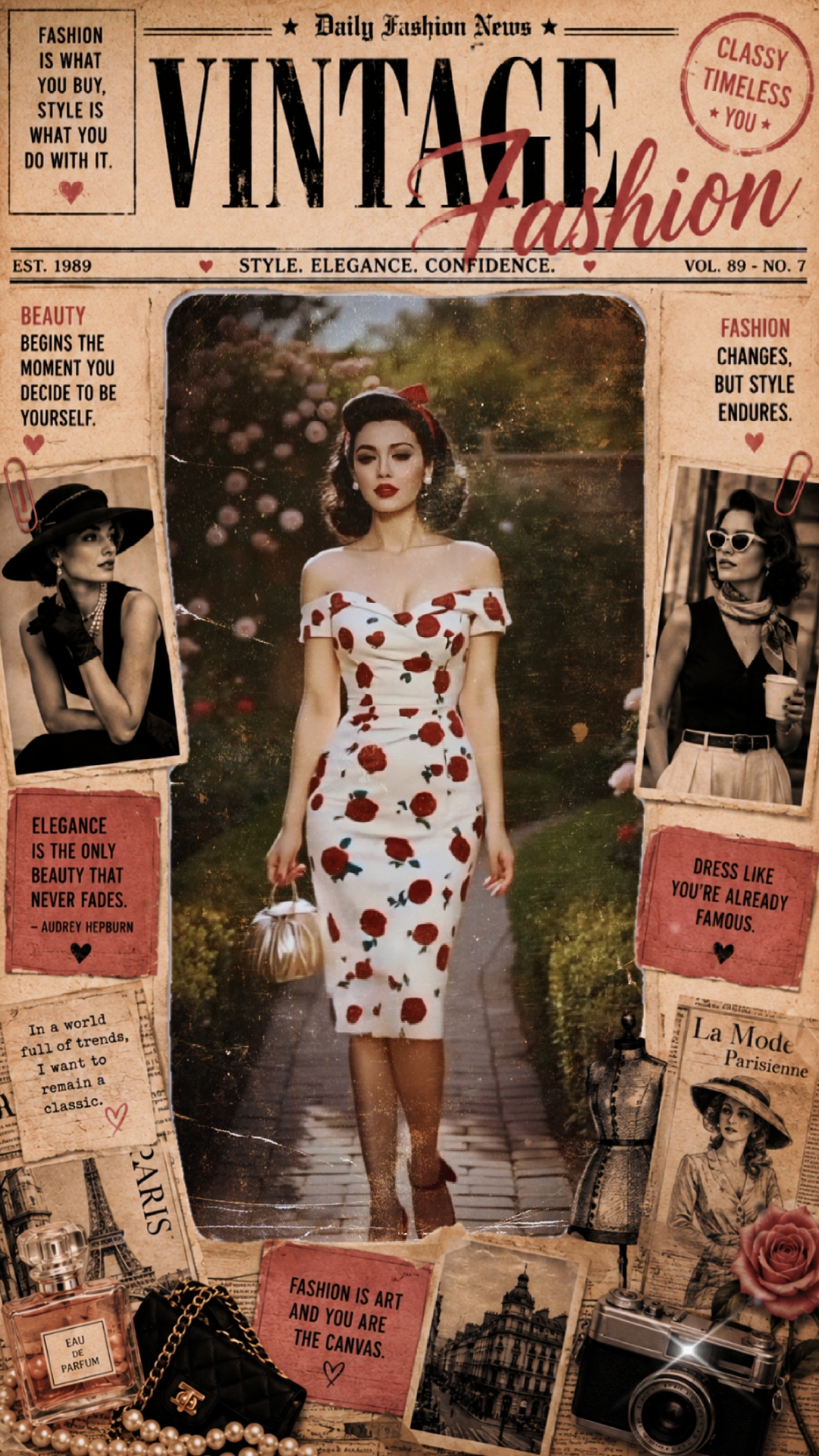 Newspaper Vintage 